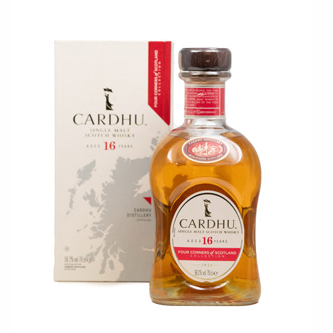 Cardhu 16 Year Old bottle and box