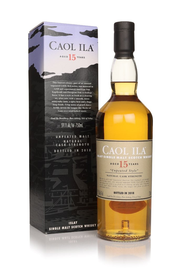 Caol Ila 15 Year Old Unpeated Special Release 2018
