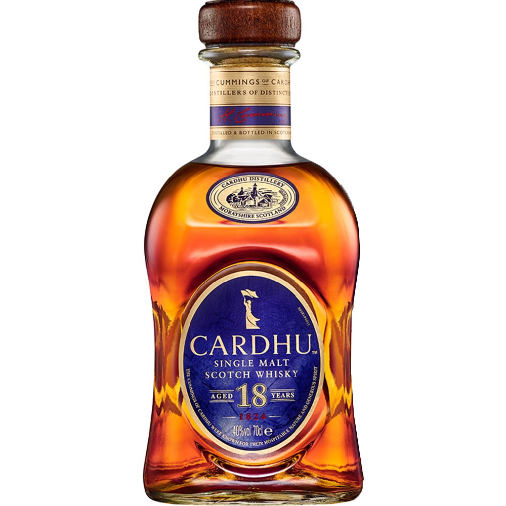 Cardhu 18 Year Old — bottle