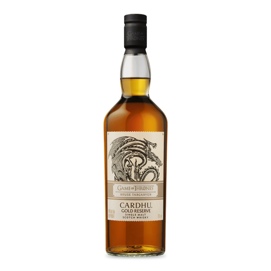 Cardhu Gold Reserve House Targaryen bottle