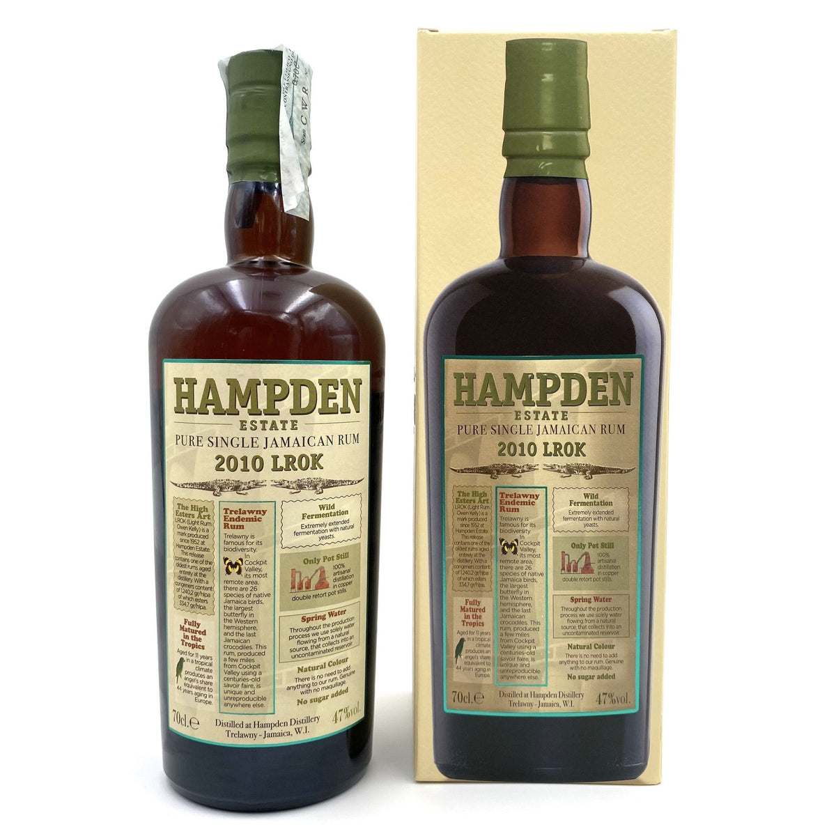 Hampden Estate 2010 LROK Pure Single Jamaican Rum