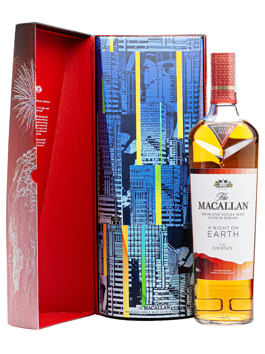 The Macallan A Night on Earth The Journey — bottle and original packaging
