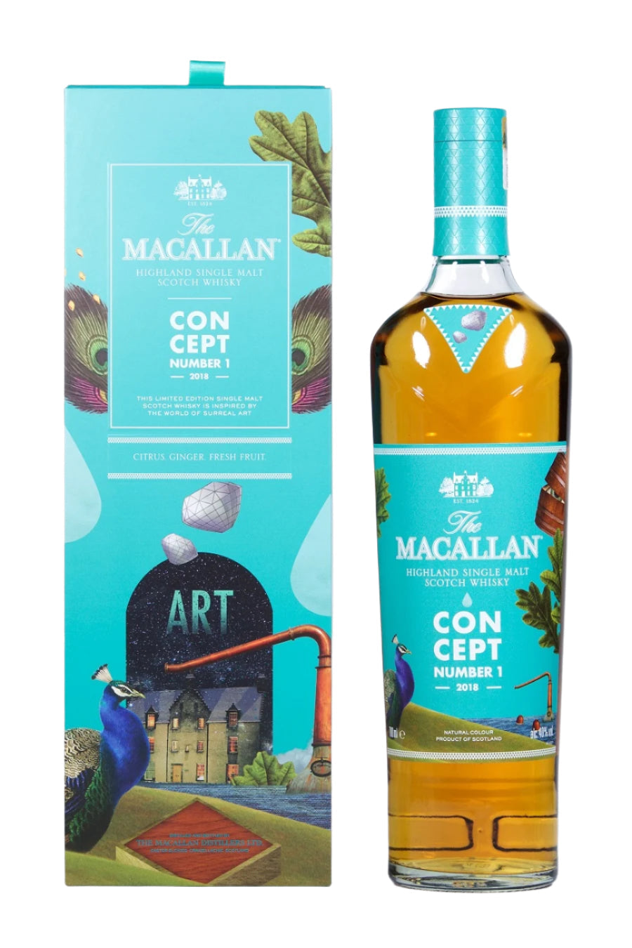 The Macallan Concept Number 1 bottle