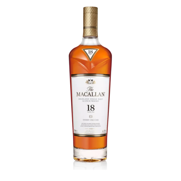 The Macallan Sherry Oak 18 Years Old 2022 bottle