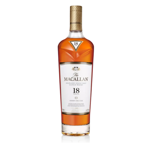 The Macallan Sherry Oak 18 Years Old 2022 bottle