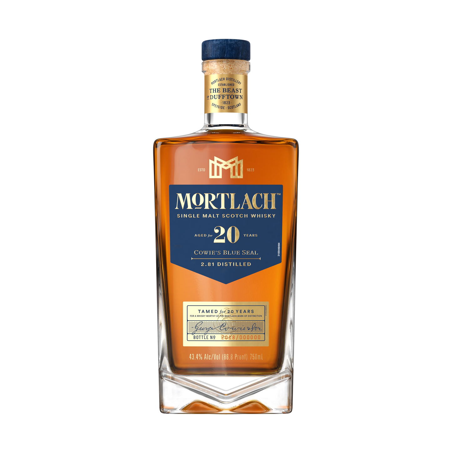 Mortlach 20 Year Old bottle