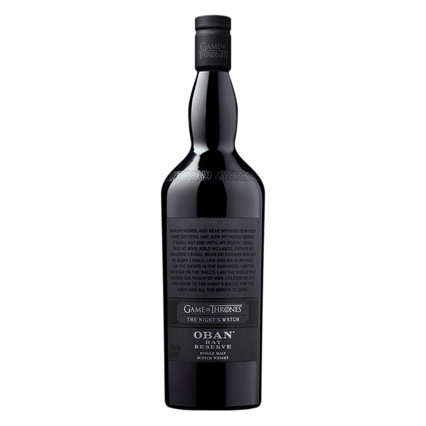 Oban Bay Reserve The Night's Watch bottle