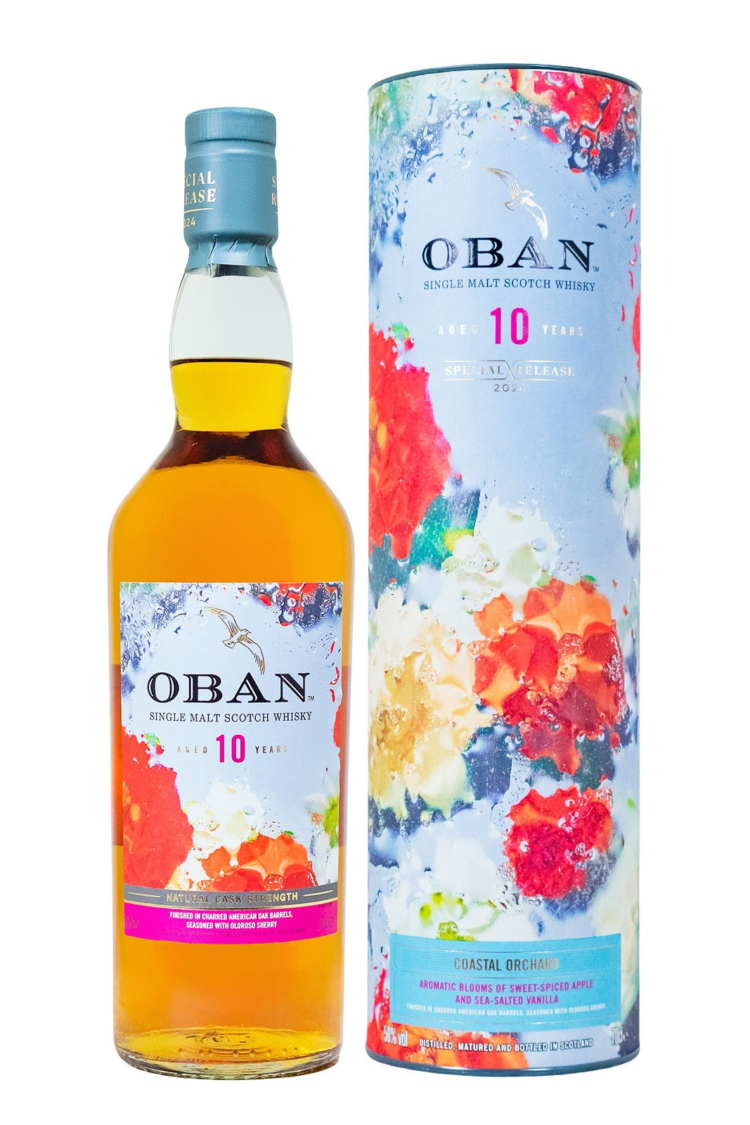 Oban Coastal Orchard bottle and box