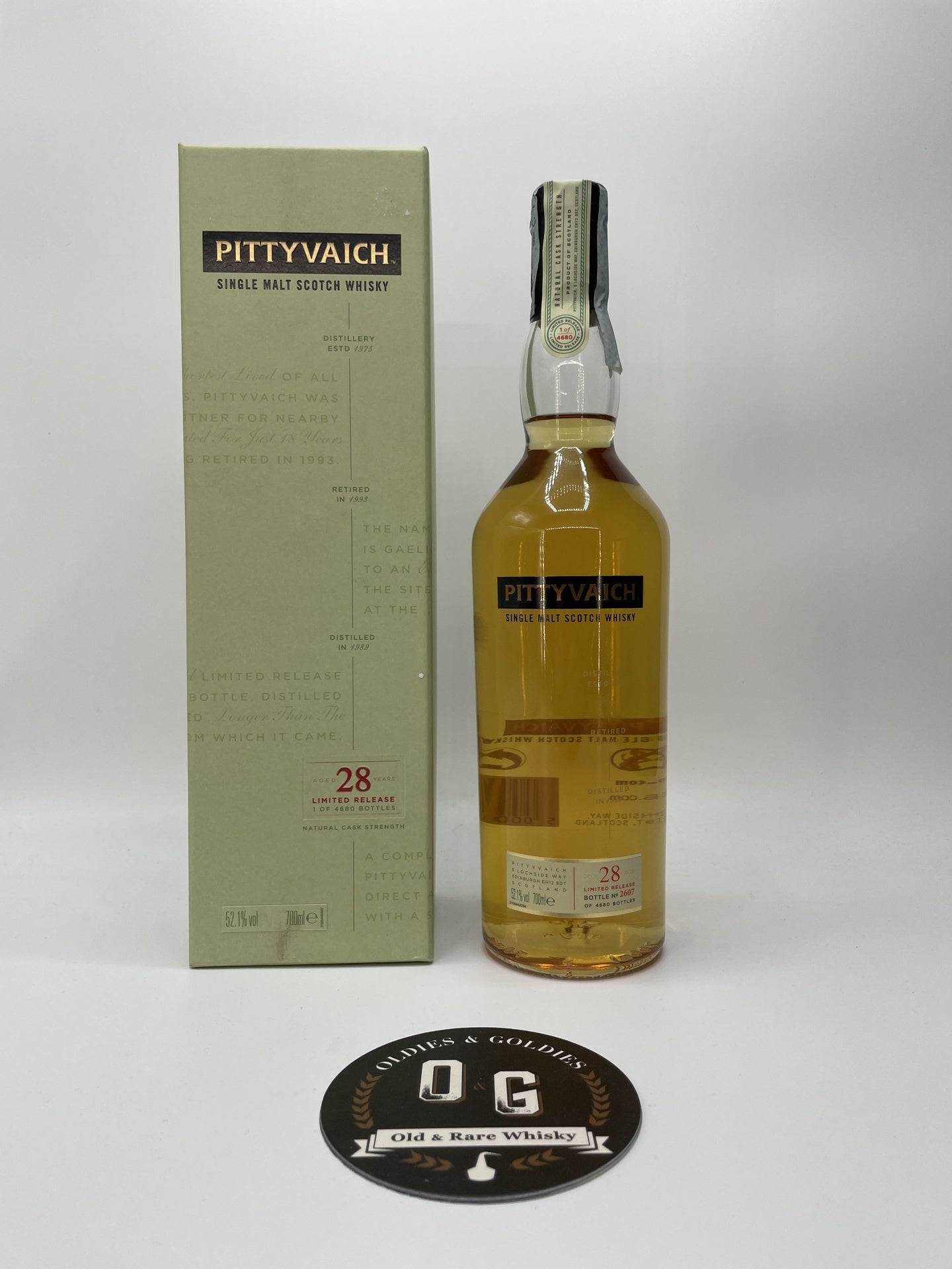 Pittyvaich 28 Year Old Special Release 2018 — bottle