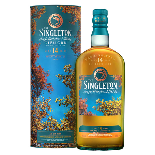 The Singleton of Glen Ord 14 Year Old Autumn Walk bottle and box