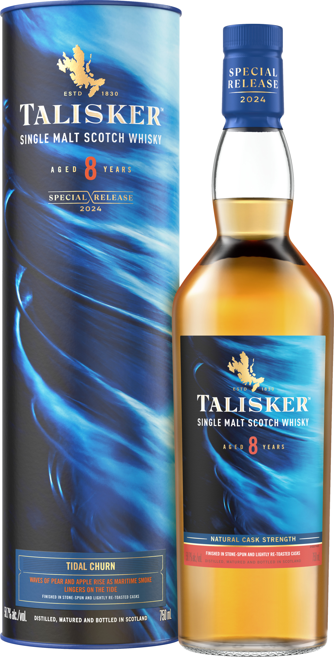 Talisker 8-year-old Tidal Churn Special Release 2024