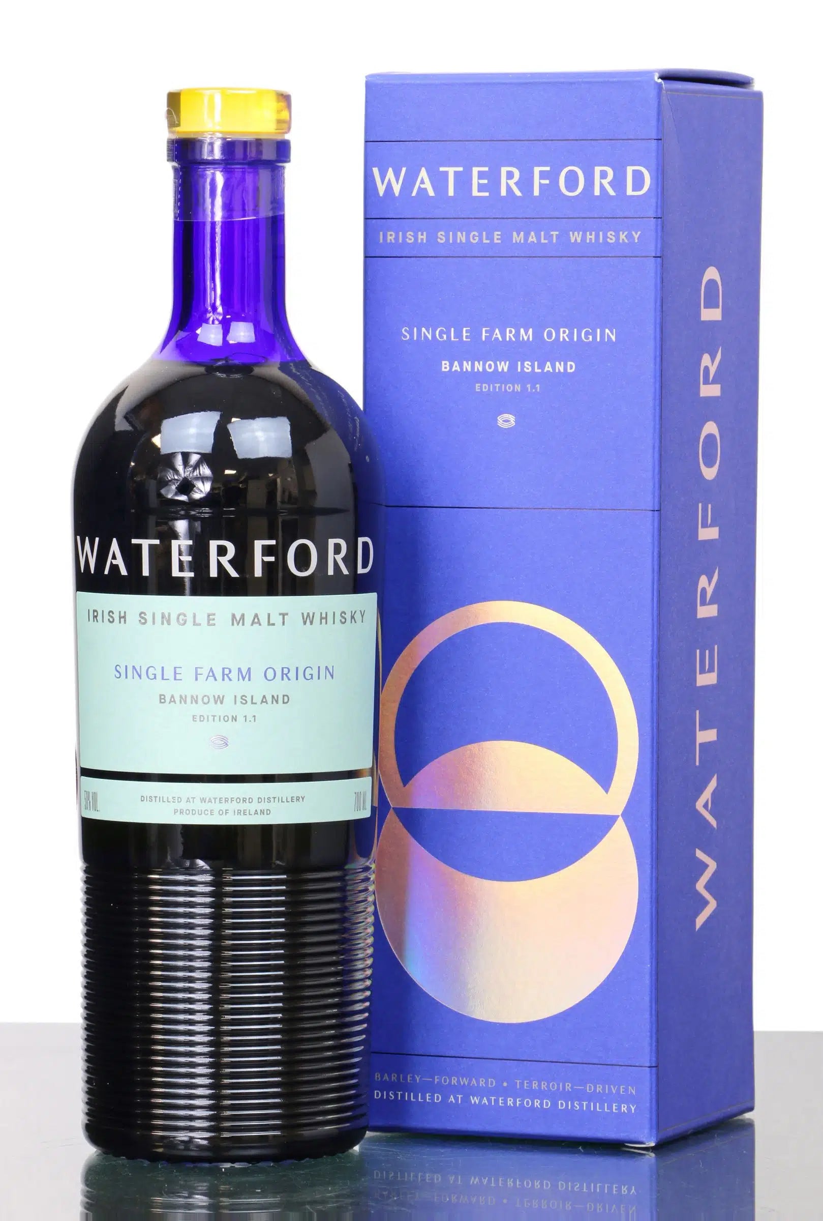 Waterford Bannow Island Edition 1.1 bottle and box